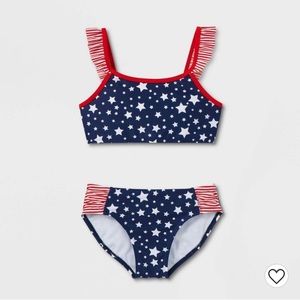 cat and jack 4th of july bathing suit